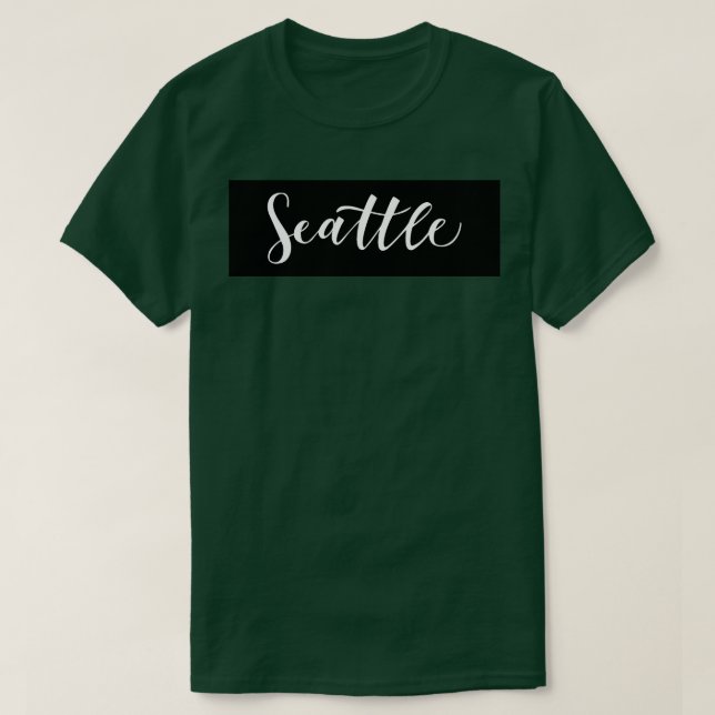 Camiseta Seattle 4 (Frente do Design)