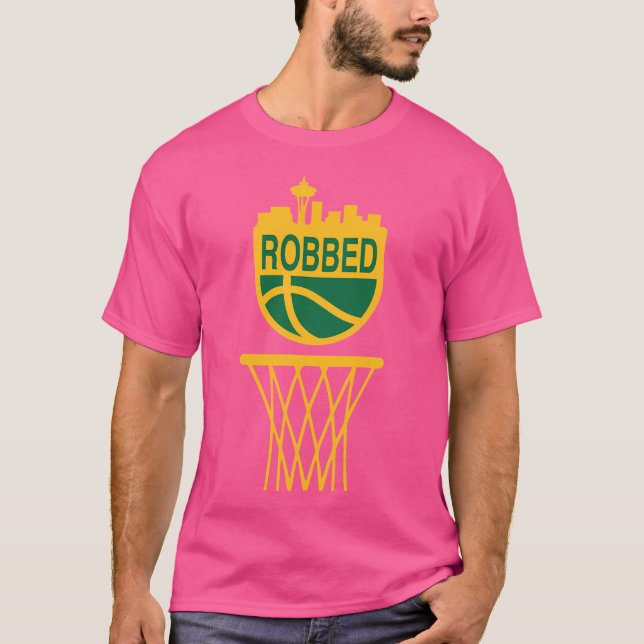 Camiseta Seattle Basball Robbed (Frente)