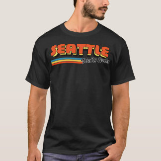 Camiseta Seattle Cheira Totalmente A Típica Retrorística Hu