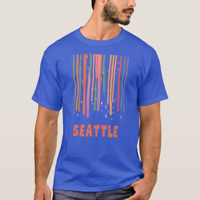 Camiseta Seattle Drizzle (Frente)