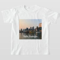 Seattle Skyline nº 5 T-shirt