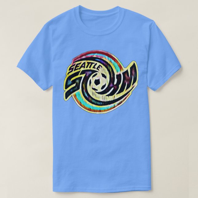 Camiseta Seattle Storm Soccer (Frente do Design)