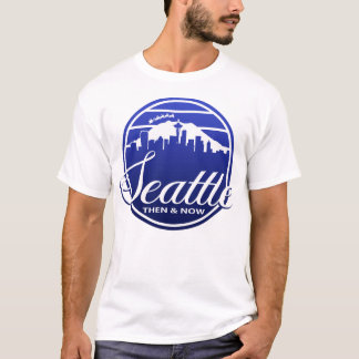 Camiseta Seattle Then & Now T-Shirt