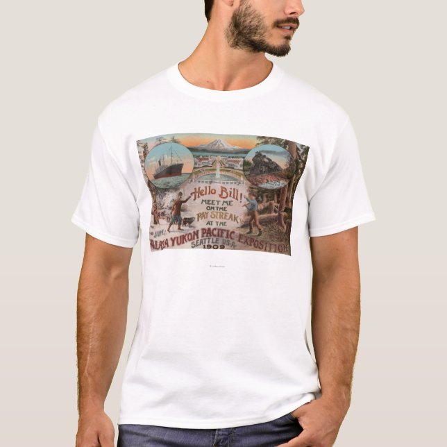 Camiseta Seattle, WAAD para a expo de Alaska Yukon o (Frente)