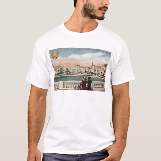Camiseta Seattle, Washington - círculo ártico (Frente)