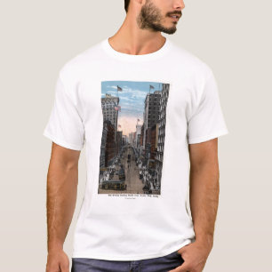 Camiseta Seattle, Washington - vista norte do ?a