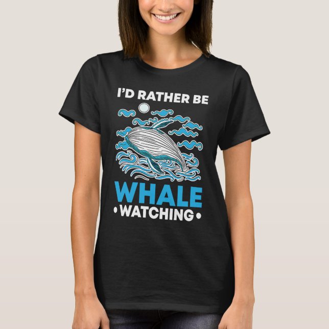 Camiseta Seaworld Cetacean Orca Whale Watching (Frente)
