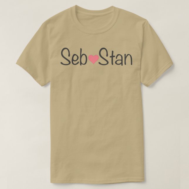 Camiseta Seb Stan (Frente do Design)