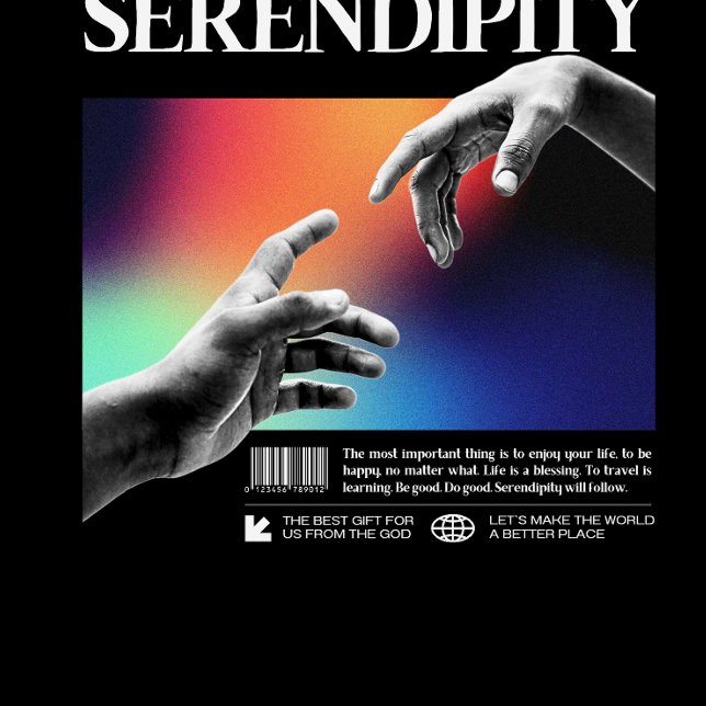 Camiseta "Sebendipity: Abrace a jornada da vida" (Criador carregado)