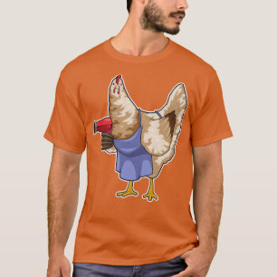 Camiseta Secador De Cabelo De Galinha