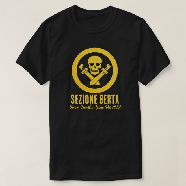 CAMISETA SEÇÃO BERTA (Frente do Design)