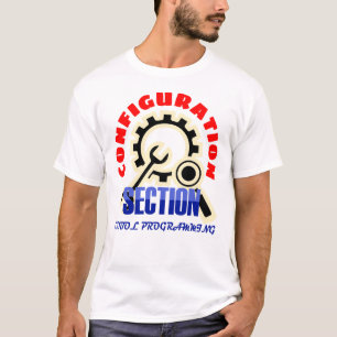 Camiseta Seção de Configuração na Programação do Cobol