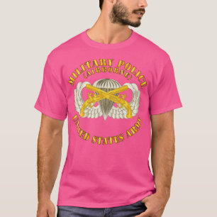 Camiseta Seção de Polícia Militar com Crachá básico
