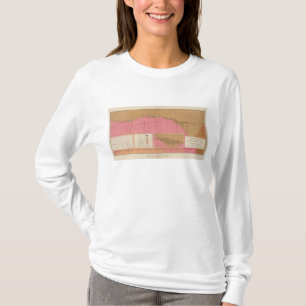 Camiseta Seção horizontal do filão de Comstock norte