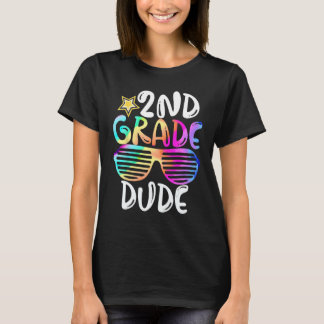 Camiseta Second Grade Dude 2nd Grade Teachers Students Back