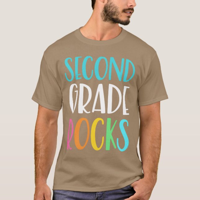 Camiseta Second grade rocksee family (Frente)