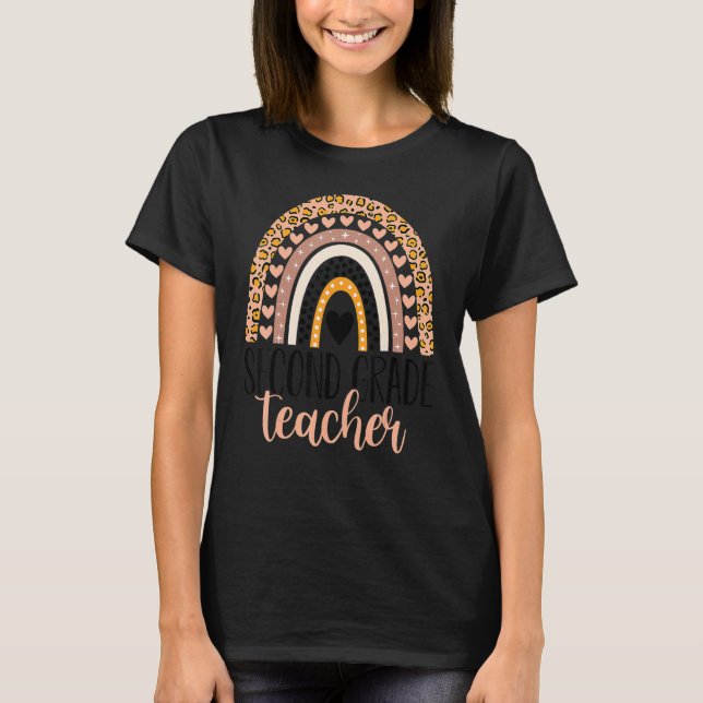 Camiseta Second Grade Teacher 2nd Grade Teacher Back To Sch (Frente)