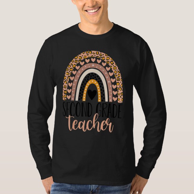 Camiseta Second Grade Teacher 2nd Grade Teacher Back To Sch (Frente)