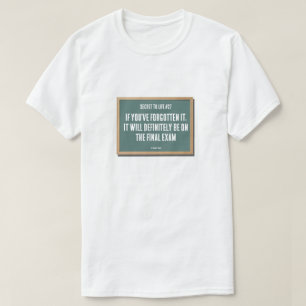 Camiseta Secret to Life #27 (Exame Final) - MisterP Shirt