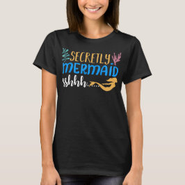 Camiseta Secretamente Uma Sereia