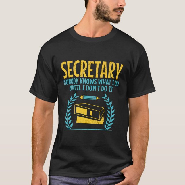 Camiseta Secretária assistente profissional (Frente)