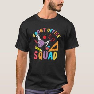 Camiseta Secretária da Escola de Esquadrão da Frente de Vol