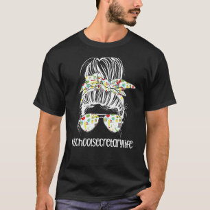 Camiseta Secretária da Escola Secundária de Vida