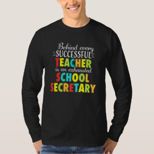 Camiseta Secretária de Escola Secretária de Apreciação de M