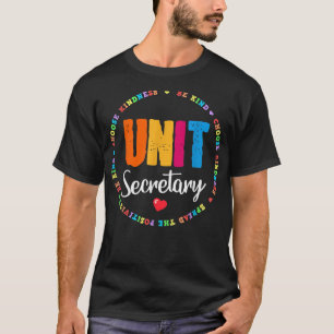 Camiseta Secretária de Unidade de Apreciação Semana de Saúd