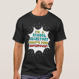Camiseta Secretária Escolar