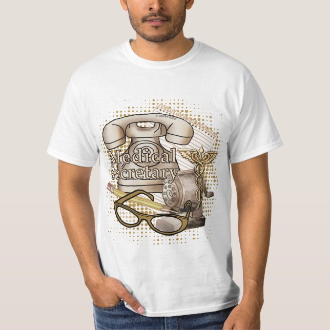 Camiseta Secretária Médica (Frente)