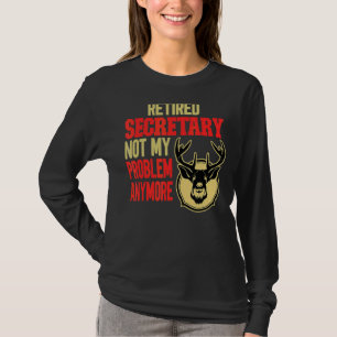 Camiseta Secretário aposentado Deer Hunting