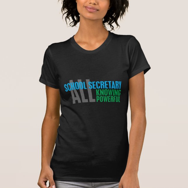 Camiseta Secretário da escola (Frente)