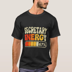 Camiseta Secretário de Energia 67 Por Cento Título do Traba
