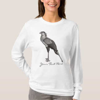 Camiseta Secretário pássaro do vintage