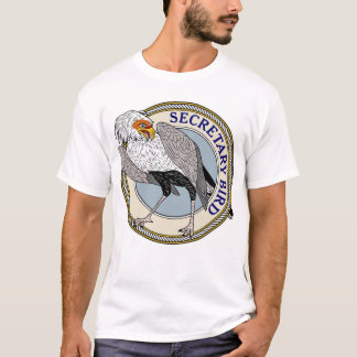 Camiseta Secretário pássaro ou Eagle de marcha) - M