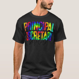 Camiseta Secretário Principal de Volta à escola para profes