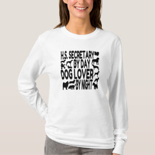 Camiseta Secretário Segundo grau do Cão Lover