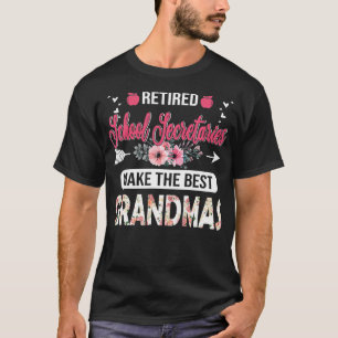 Camiseta Secretários da Escola Aposentados Fazem Os Melhore