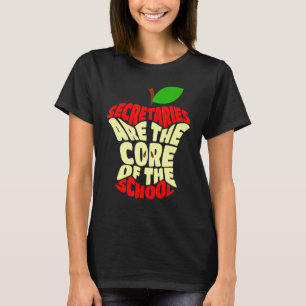 Camiseta Secretários Escolares Núcleo Do Escritório Escolar