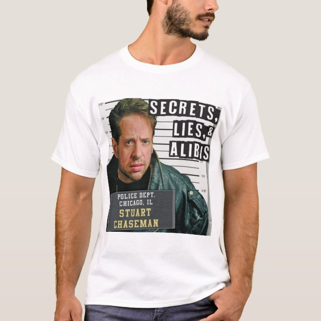 Camiseta Secretos Mentiras E Alibis T-Shirt (Frente)