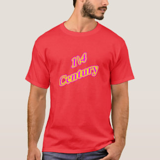 Camiseta século 25 1 \ 4