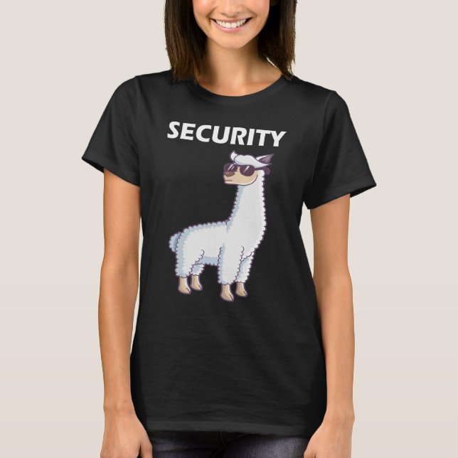Camiseta Security Security Company Protection Security Serv (Frente)