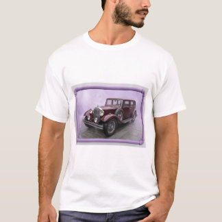 Camiseta Sedã de Luxo Borgonha anos 1930