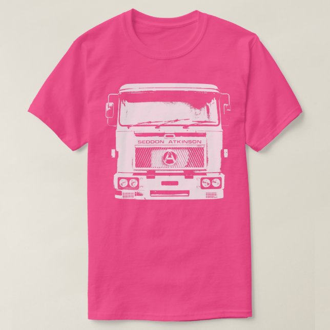 Camiseta Seddon Atkinson, 401 contorno clássico dos caminhõ (Frente do Design)