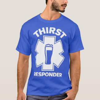 Camiseta Sede Respondente Engraçado Design para Concursos B