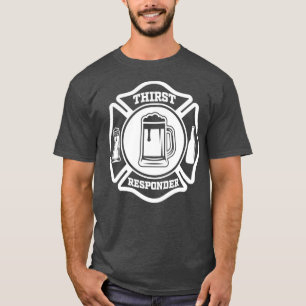 Camiseta Sede Respondente Engraçado Design para Concursos B