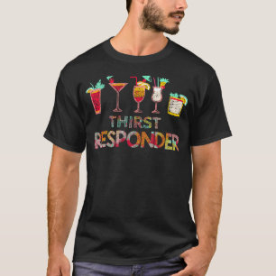 Camiseta Sede Resposta Resposta Resposta Funny Bartender Mi