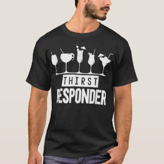 Camiseta Sede Resposta Resposta Resposta Funny Bartender Mi