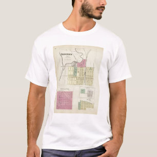 Camiseta Sedgwick, cidade de Jewell, Omio, Salem, Kansas